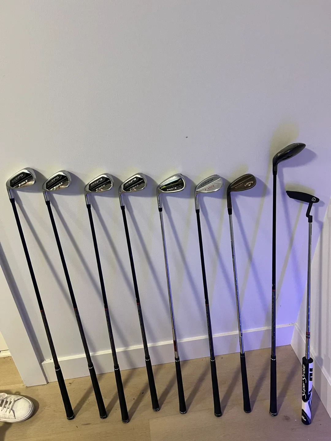 Cobra Golf Set LH regular stiff + cobra bag