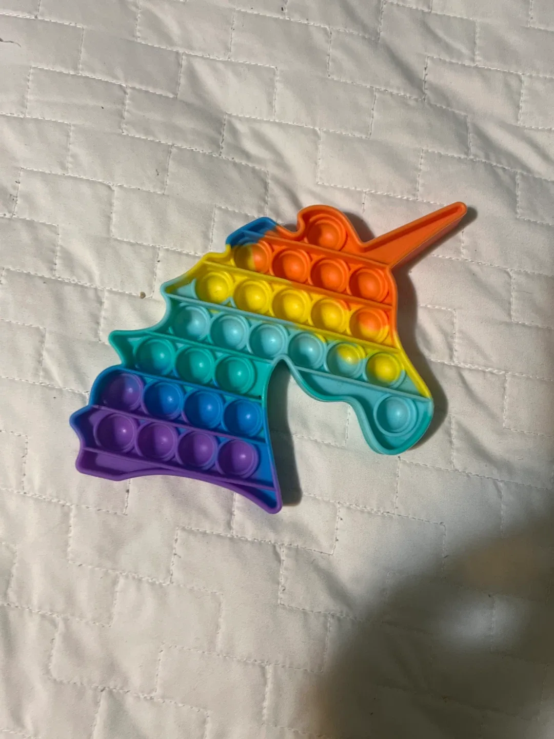 Rainbow Unicorn Pop It Fidget Toy image indicator(2)
