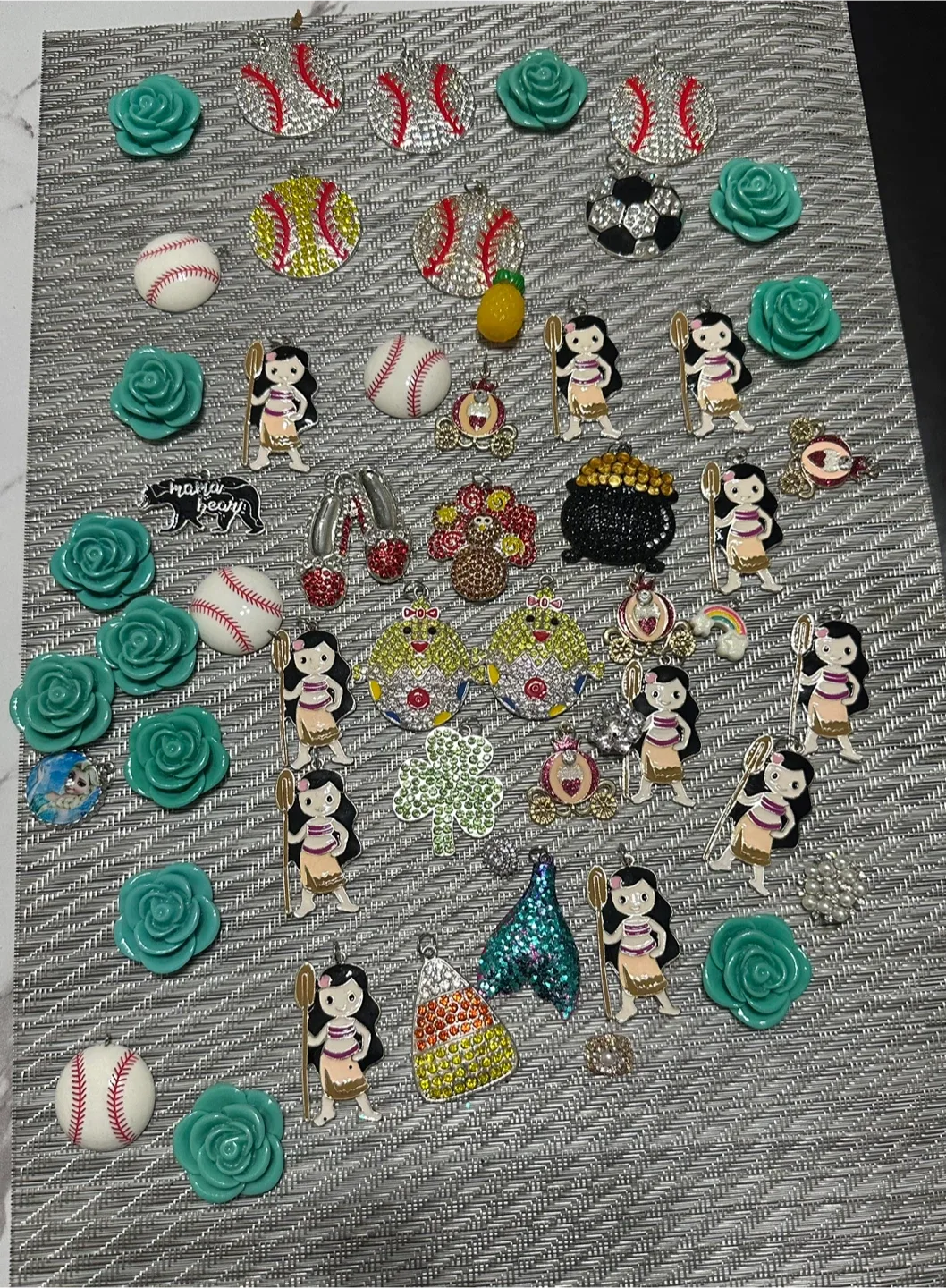 Assorted Charms & Embellishments