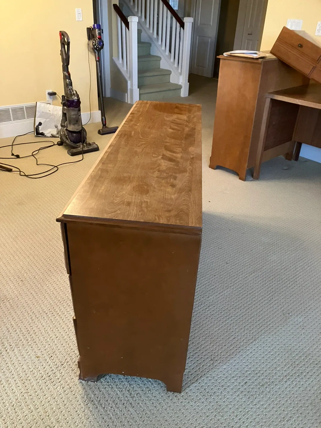 Wooden Dresser with Multiple Drawers image indicator(3)