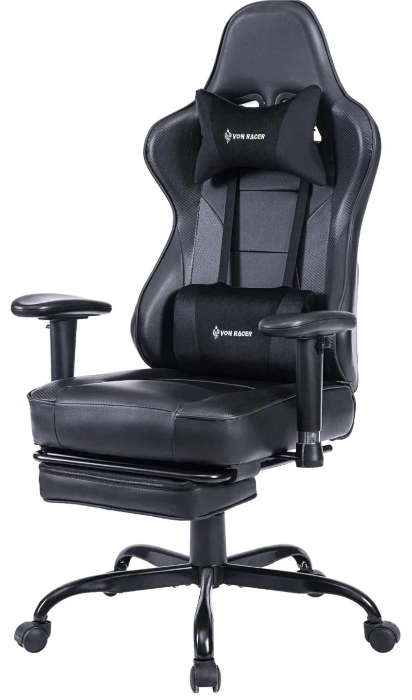 Von Racer Gaming Chair - Black image indicator(5)