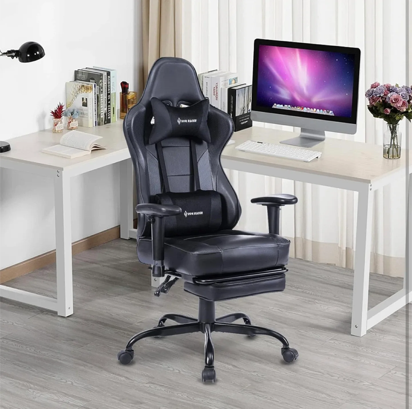 Von Racer Gaming Chair - Black image indicator(8)