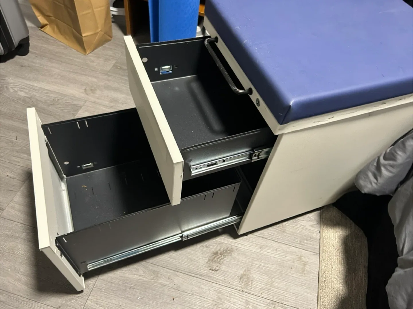 Storage Ottoman with Drawers