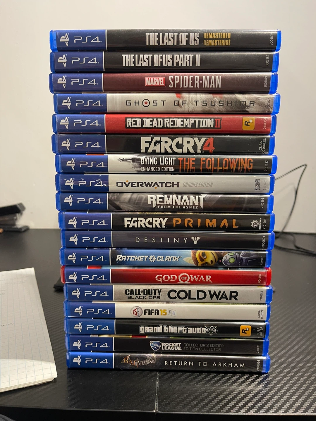 PS4 Games: The Last of Us, Spider-Man, Red Dead Redemption +