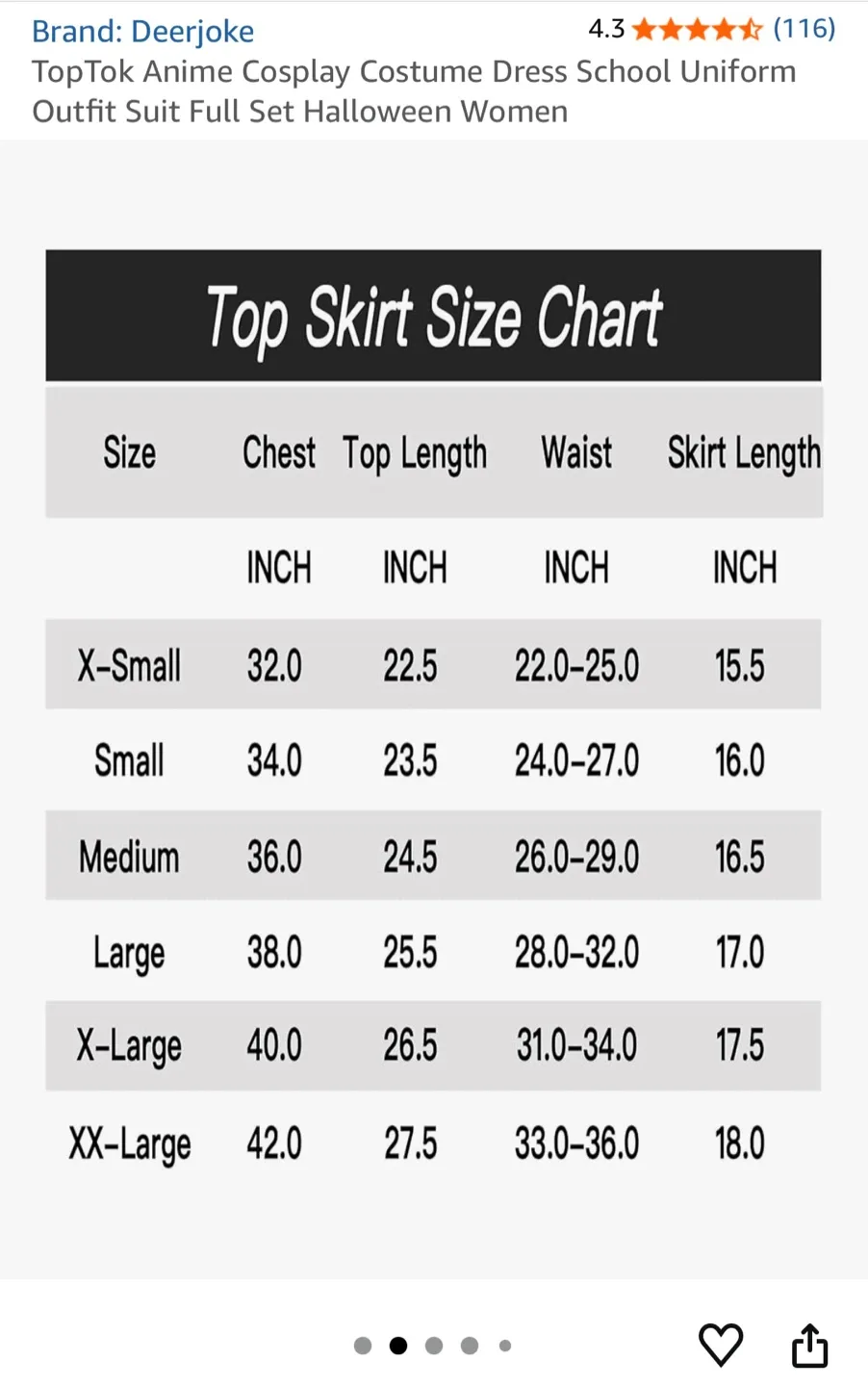 Deerjoke TopTok Anime Cosplay Costume - XL image indicator(5)