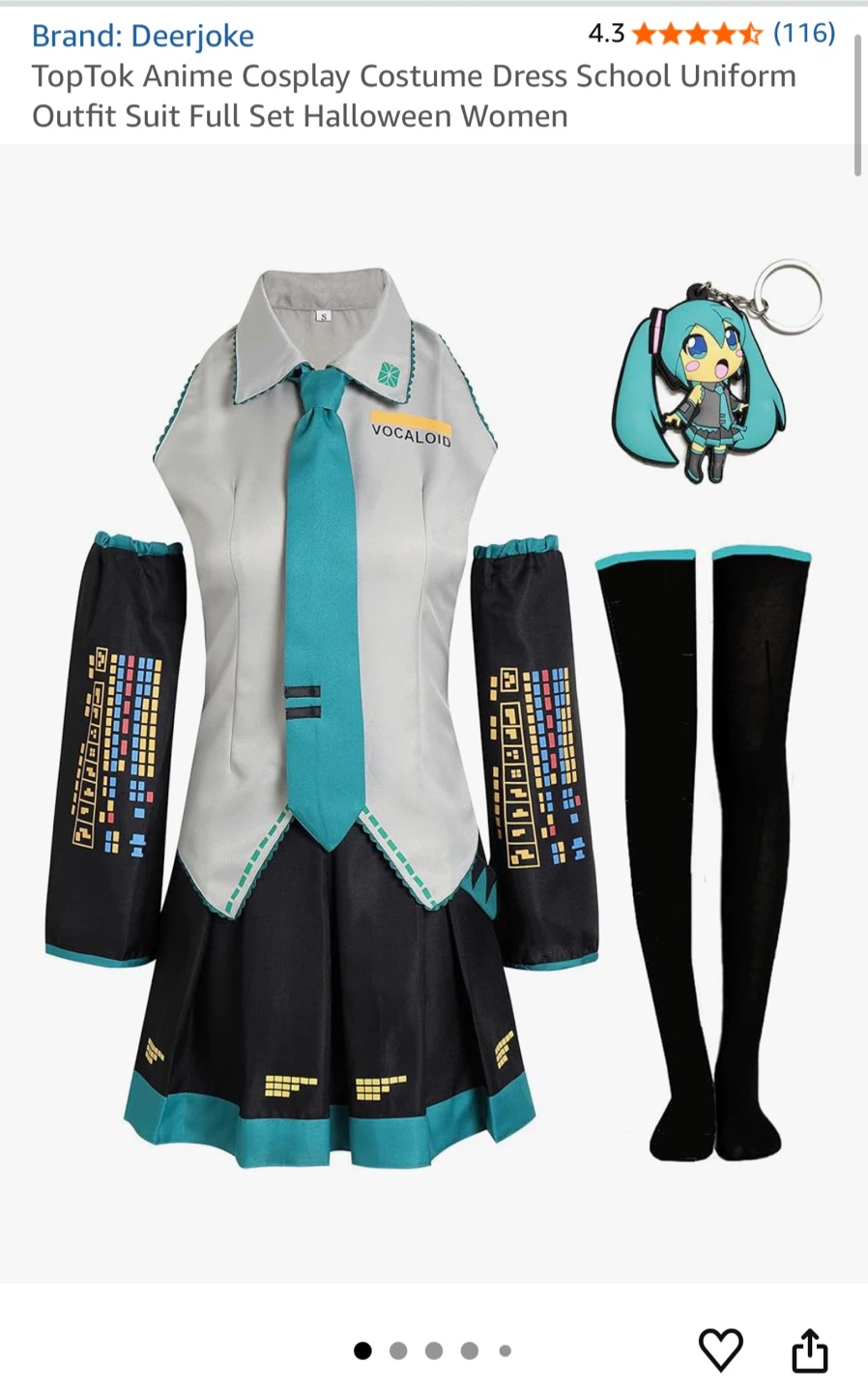 Deerjoke TopTok Anime Cosplay Costume - XL - photo 3