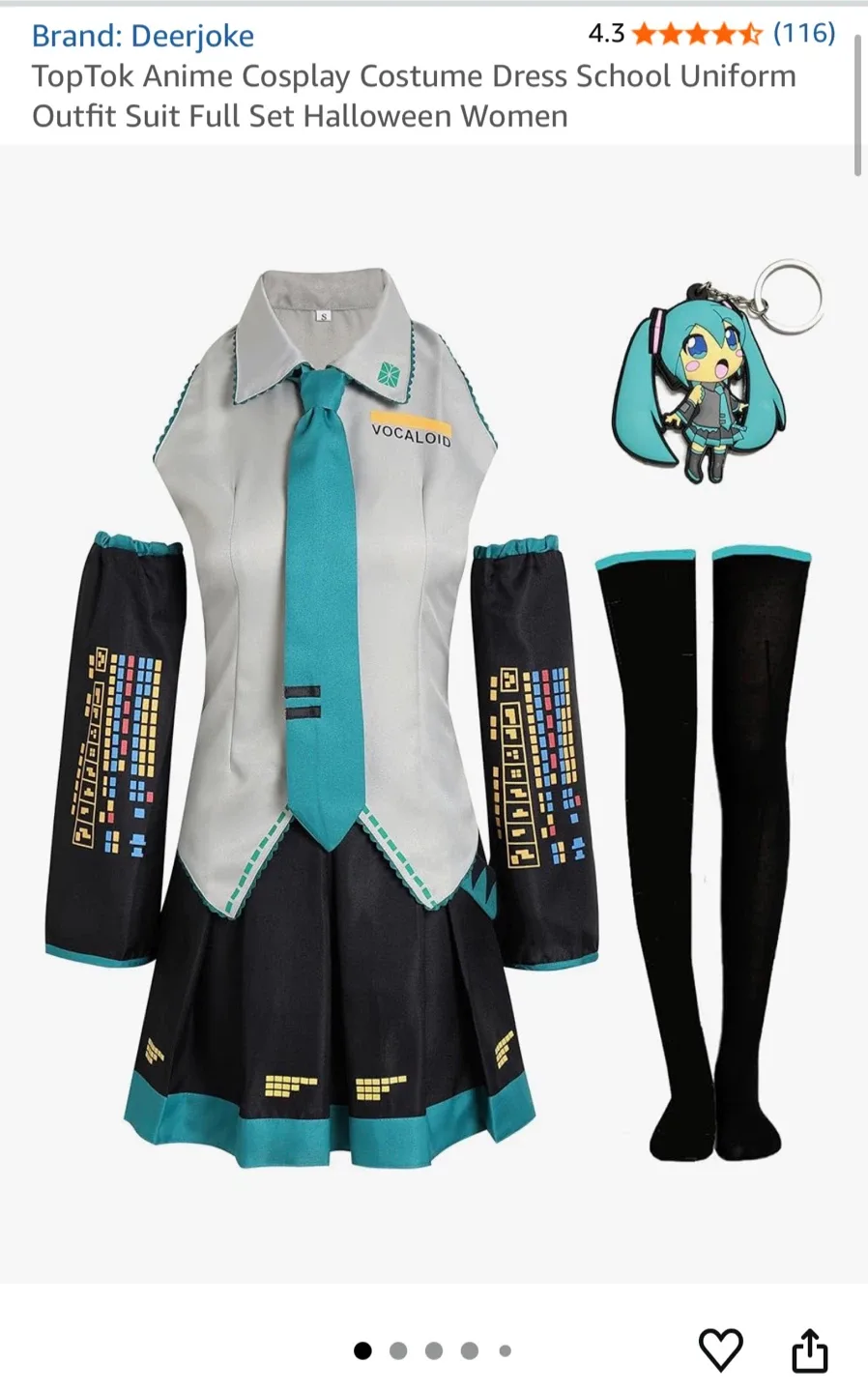 Deerjoke TopTok Anime Cosplay Costume - XL image indicator(3)