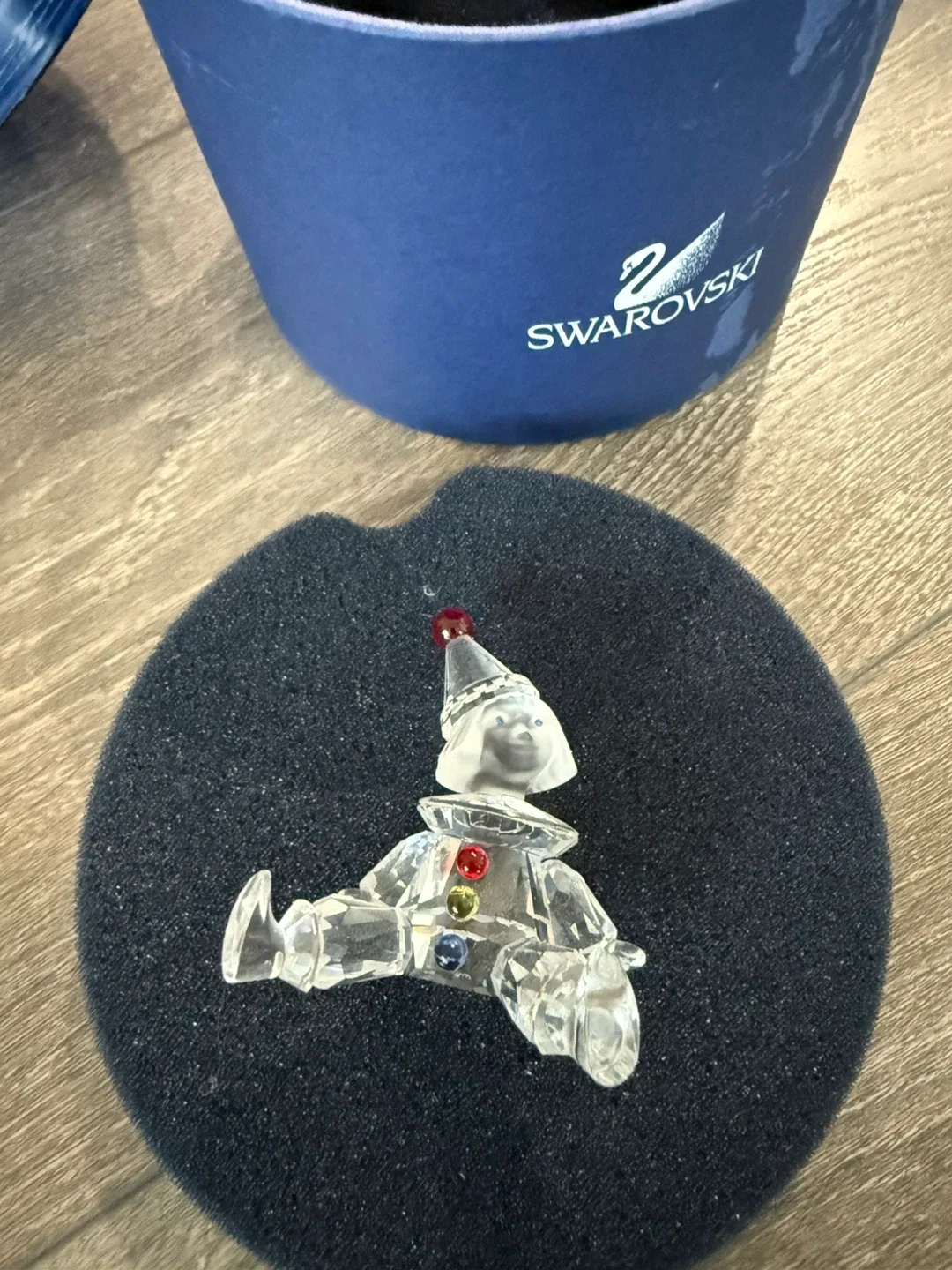 Swarovski Crystal Figurine Clown image indicator(2)