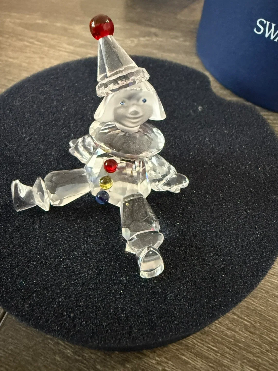 Swarovski Crystal Figurine Clown