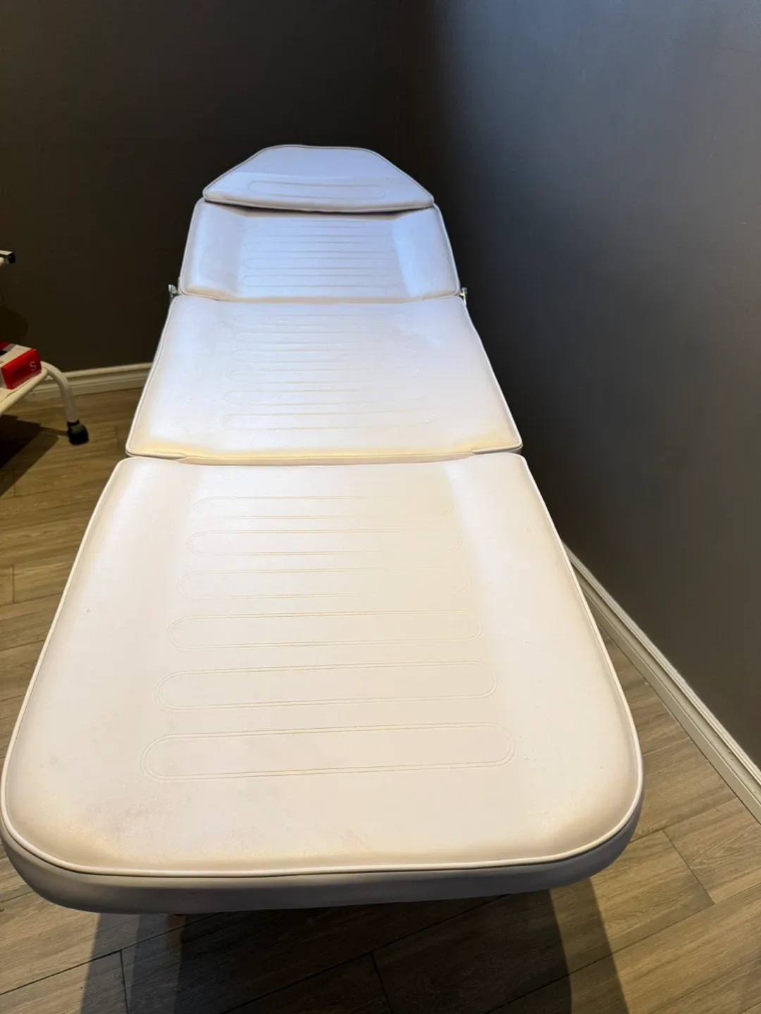 White Esthetician Bed/Waxing Bed