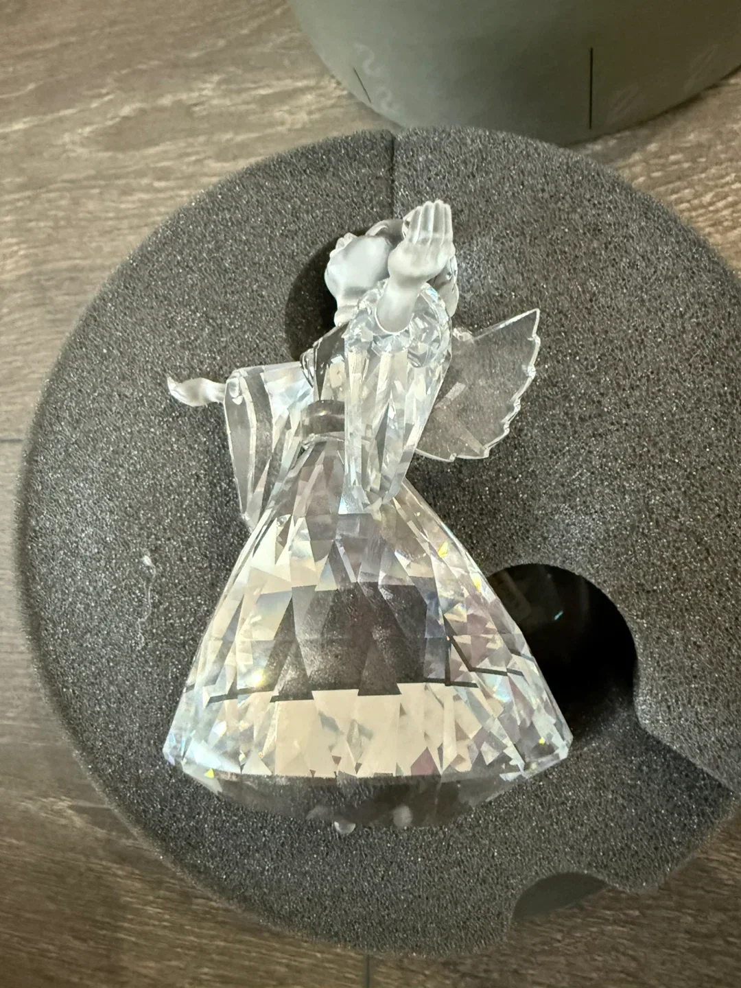 Swarovski Silver Crystal Angel Figurine