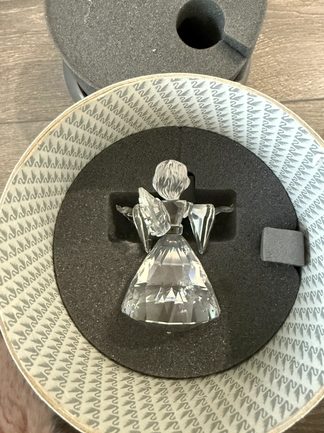 Swarovski Silver Crystal Angel Figurine - photo 5