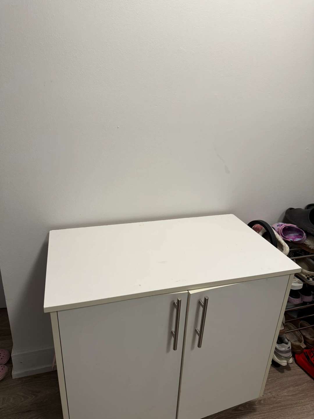 White Storage Cabinet