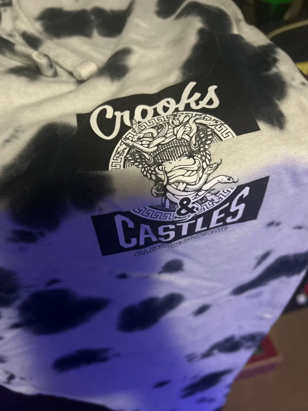 Crooks & Castles Tie Dye pants- Size L/G image indicator(3)