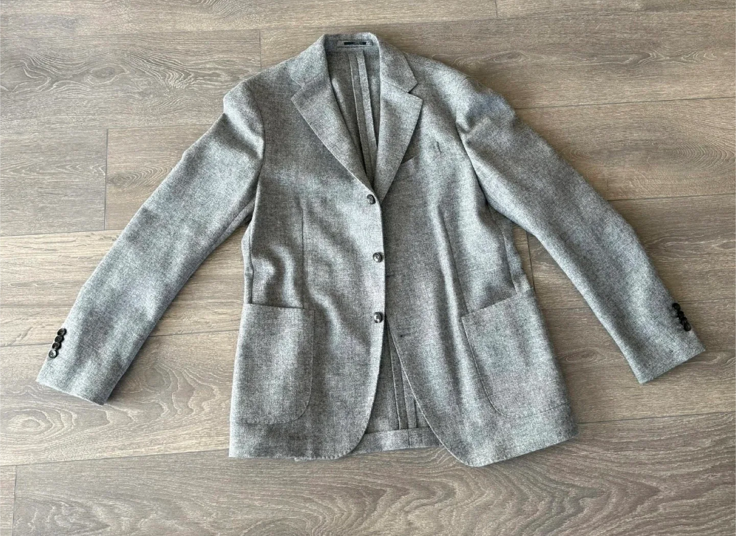 Italy Lardini Wool Blazer - Size 52 - Grey image indicator(7)