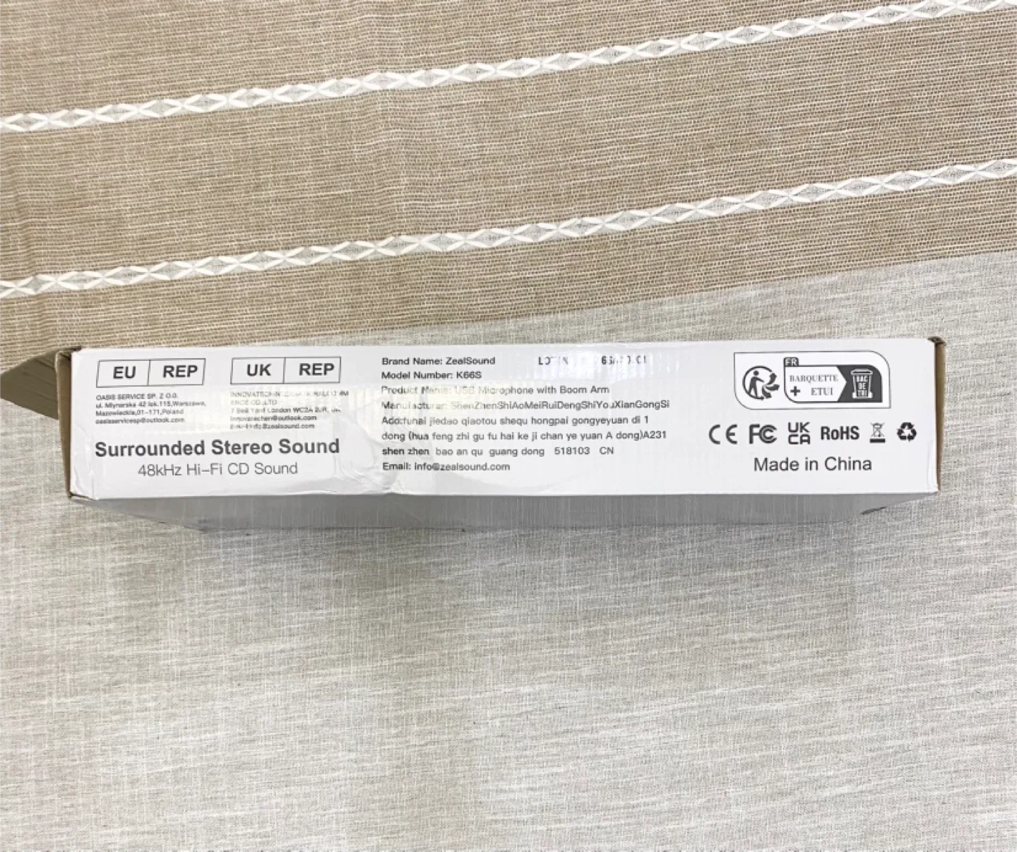 ZealSound Professional Studio Microphone - New in Box! image indicator(3)