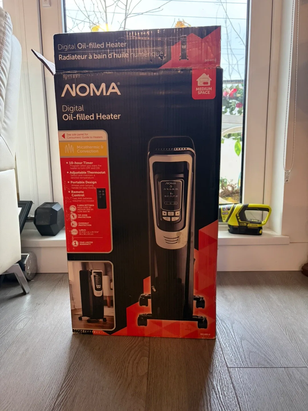 NOMA Digital Oil-Filled Heater