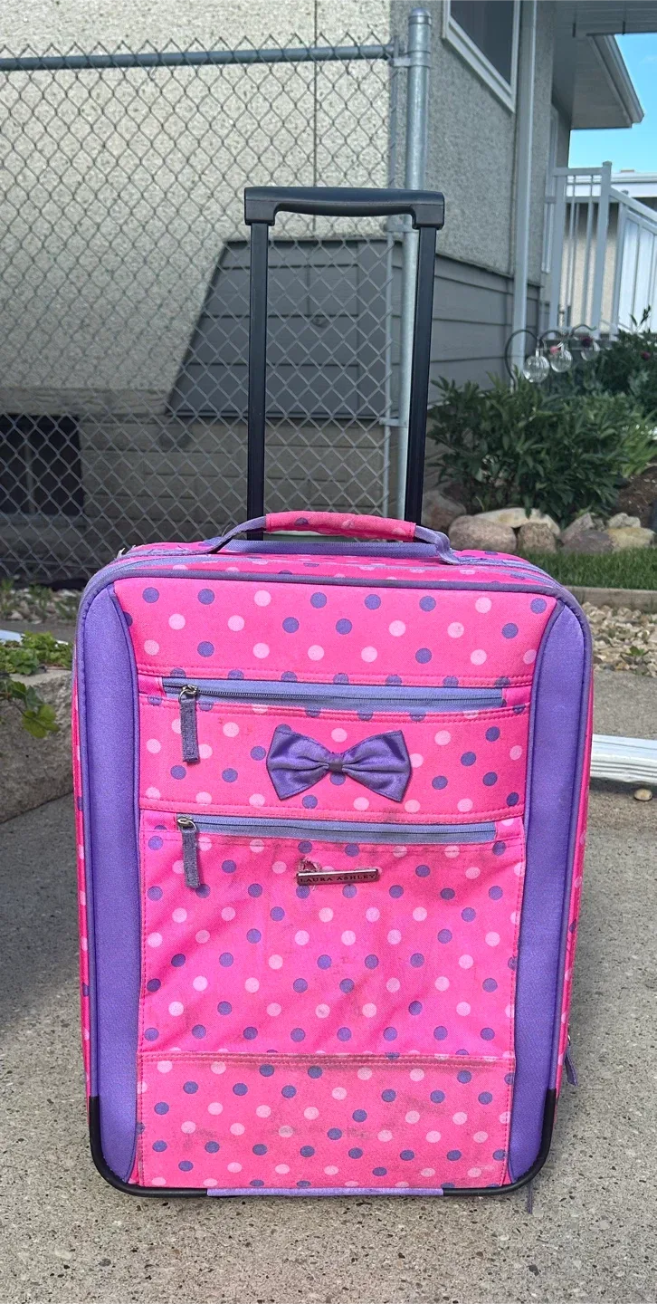 Laura Ashley Kids Rolling Luggage