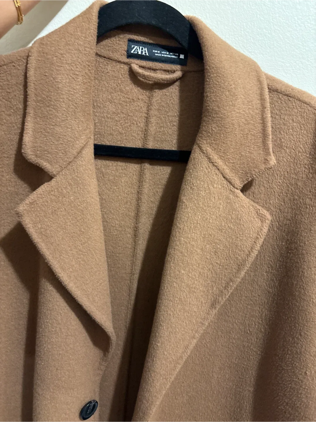 Zara Wool Blend Coat - Size M image indicator(2)