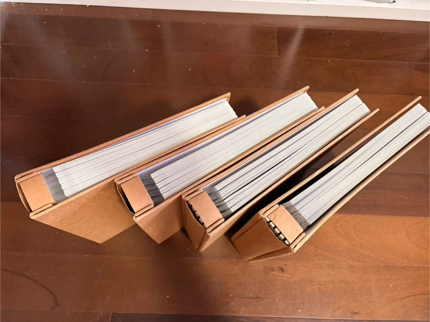 Brown Scrapbook Photo Albums - Set of 4 image indicator(4)