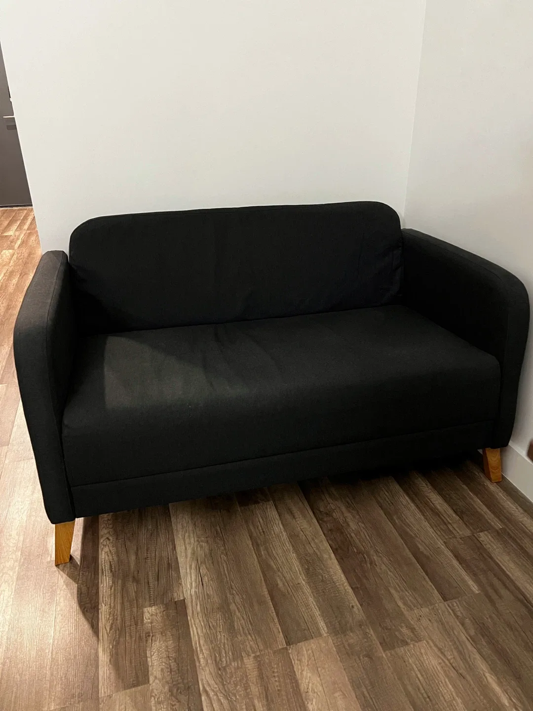 Black Loveseat Sofa image indicator(2)