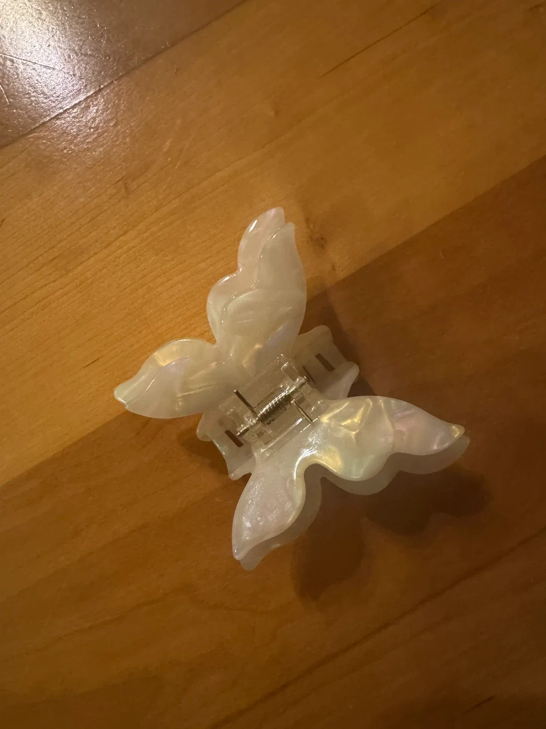 Butterfly Hair Claw Clip - White