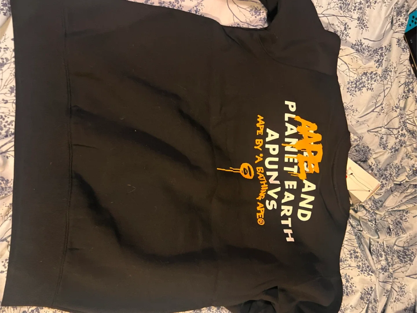 AAPE by A Bathing Ape Black Sweatshirt image indicator(4)