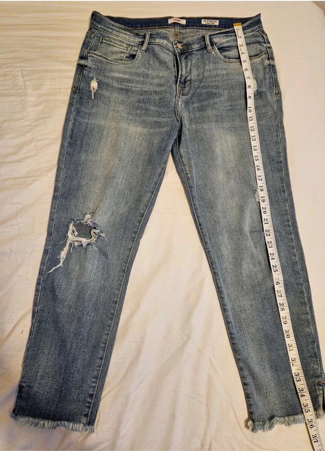 Kensie The Effortless Skinny Crop Jeans - Size 12