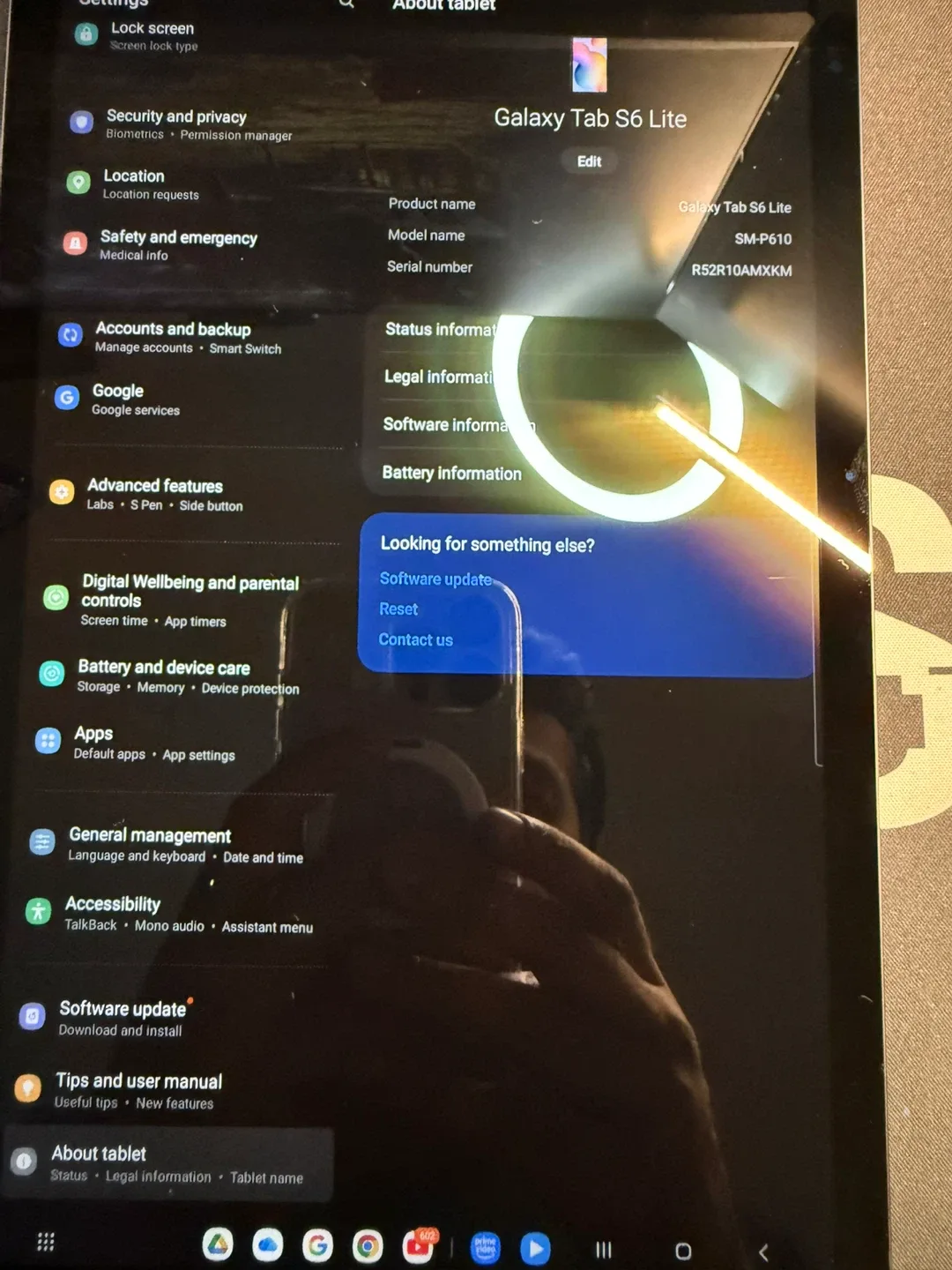Samsung Galaxy Tab S6 Lite - Grey - 128gb image indicator(4)