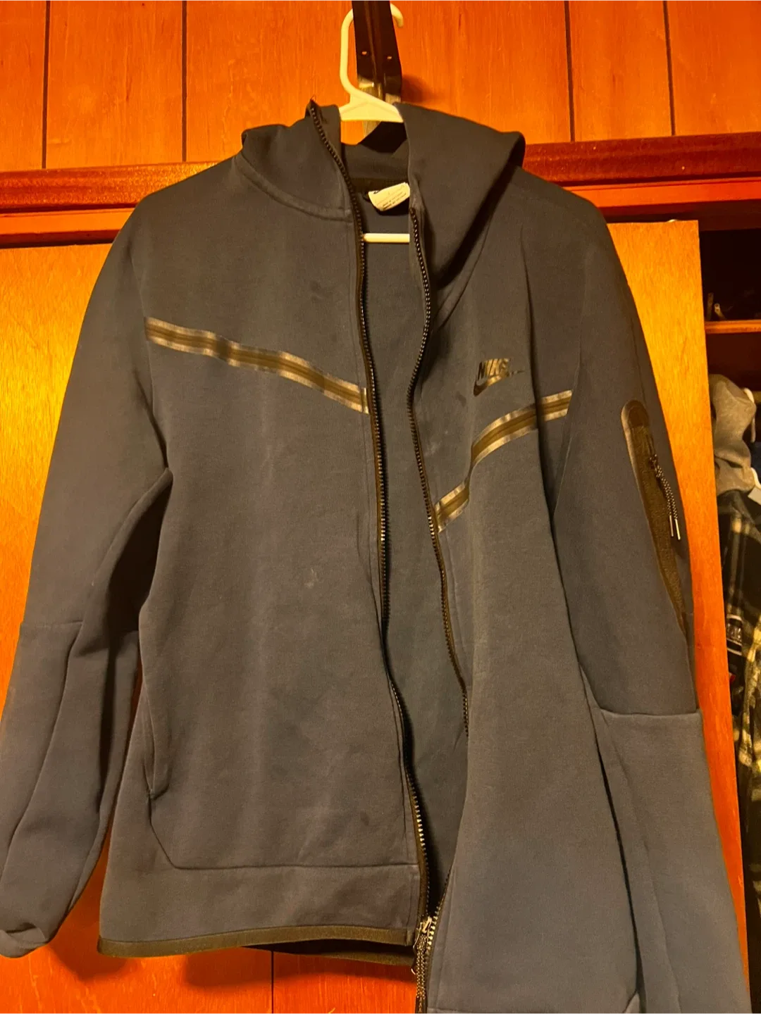 Nike Tech Fleece Hoodie - Blue image indicator(2)