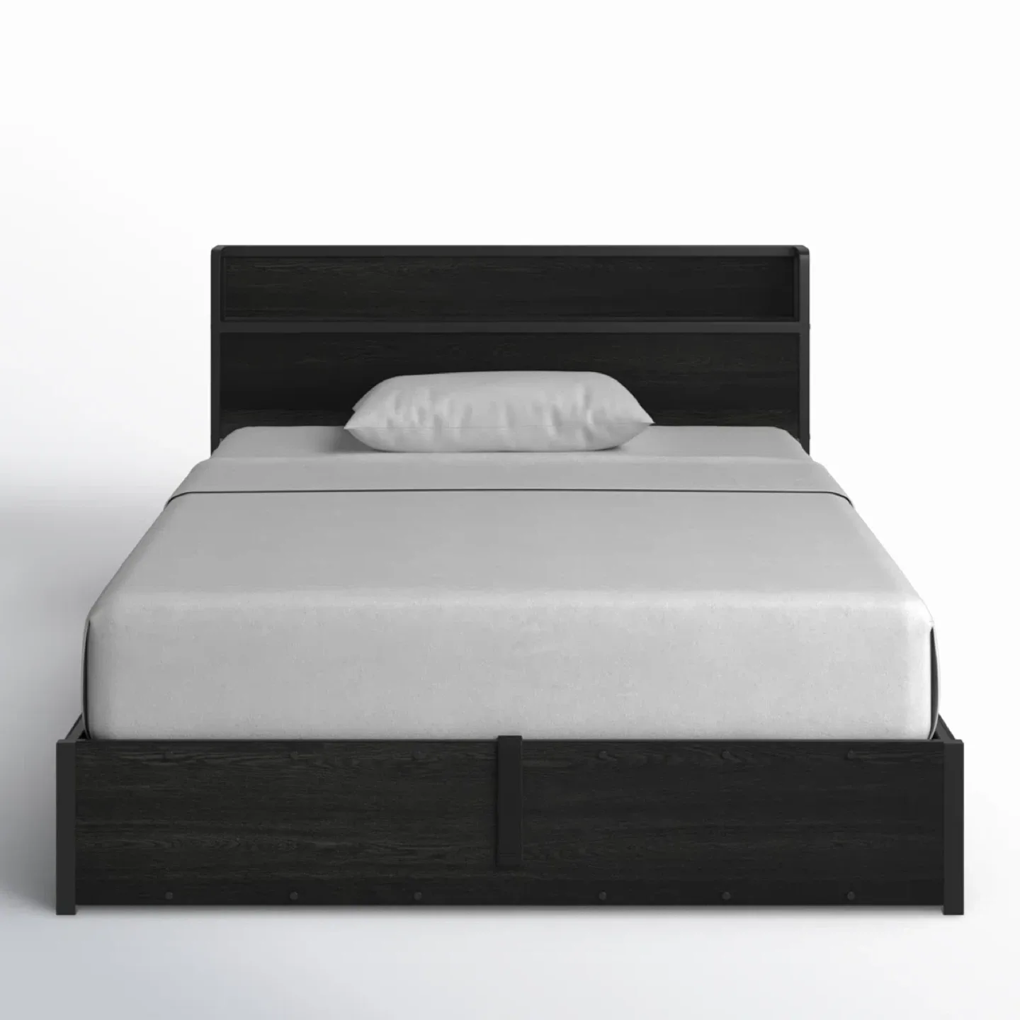 Storage Headboard Bed Frame + Sealy Mattress image indicator(2)