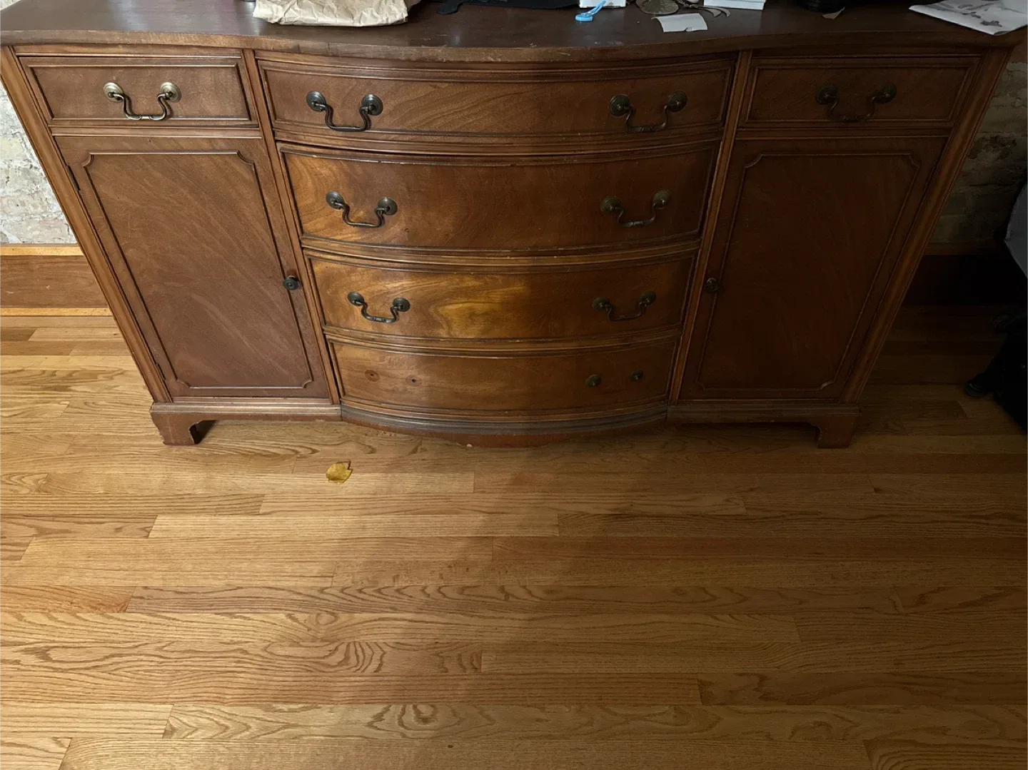 Wooden Buffet with Drawers