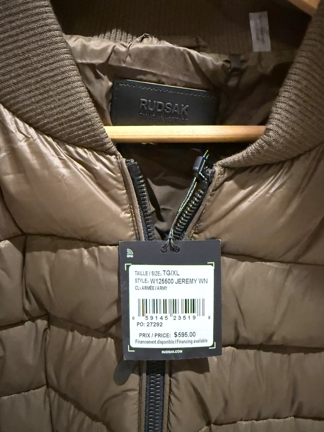 Rudsak Jeremy Puffer Jacket XL image indicator(4)