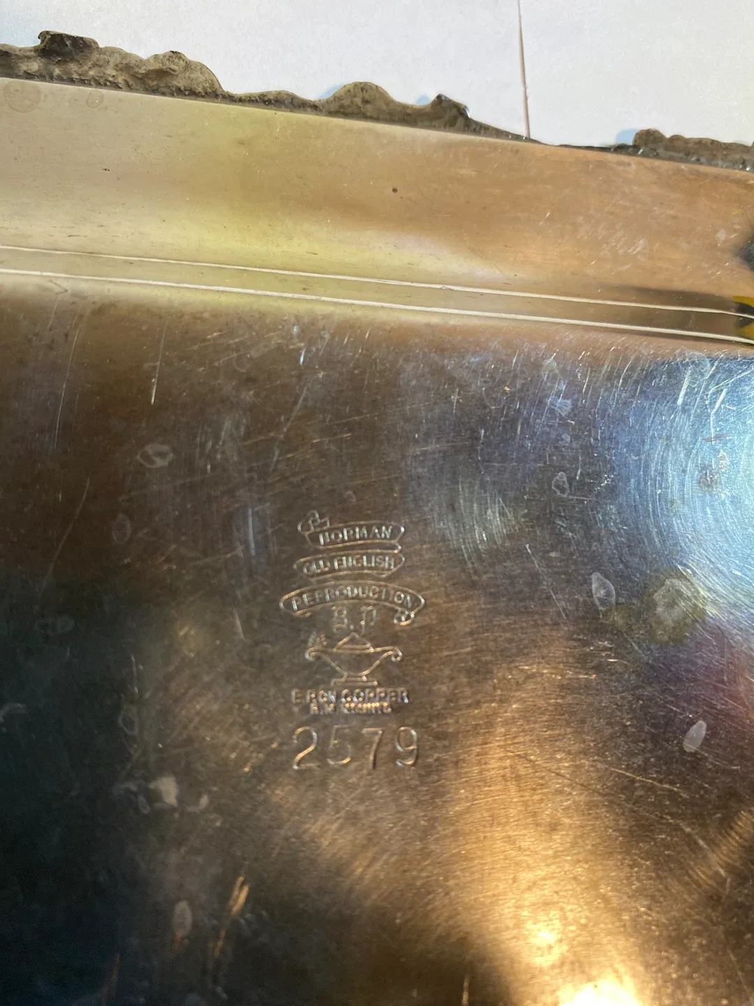 Norman Old English Reproduction Tray image indicator(2)