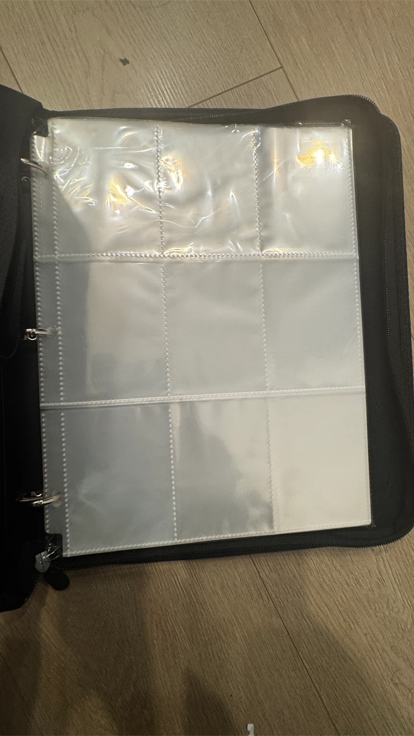 MAGIC JOHN 900 Pockets Trading Card Binder, Large Capacity - photo 5