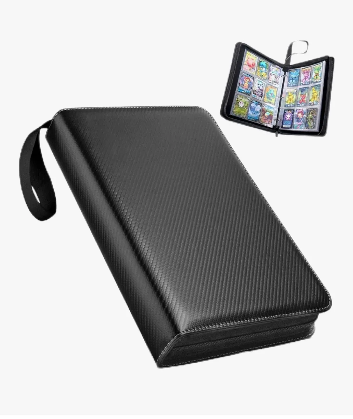MAGIC JOHN 900 Pockets Trading Card Binder, Large Capacity