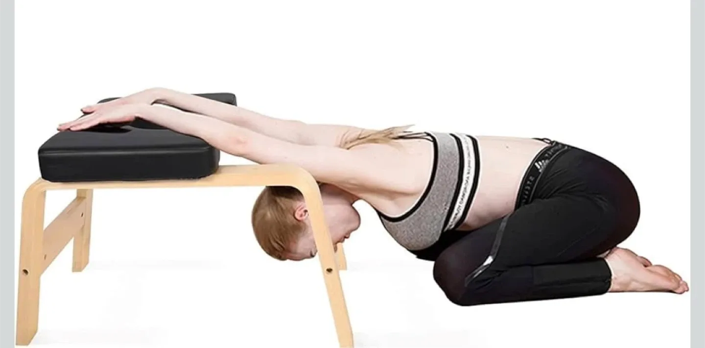 Yoga Headstand Bench - Black and Birch image indicator(3)