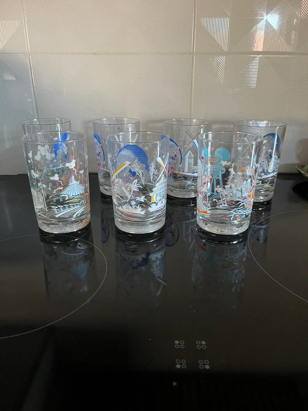 Disney World Collectors Glasses