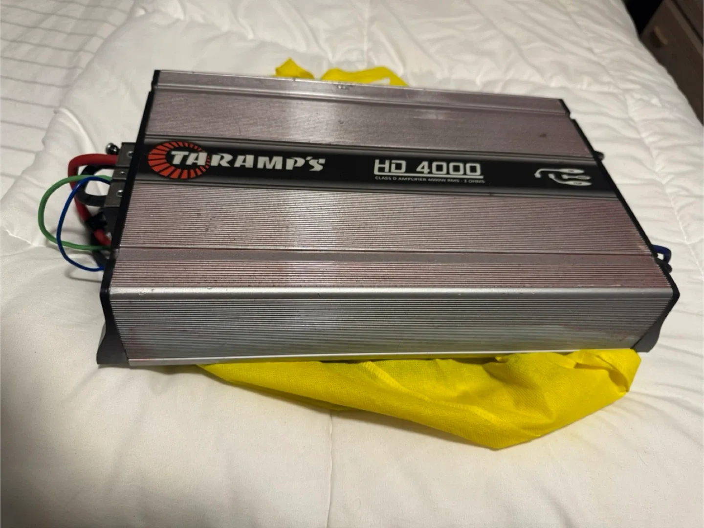 Taramp amplifier 4000 watt rms 2 ohm