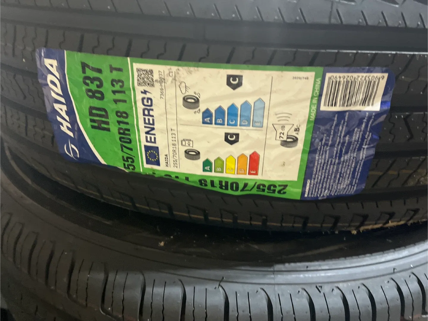 Haida HD837 255/70R18 113T Tire - New