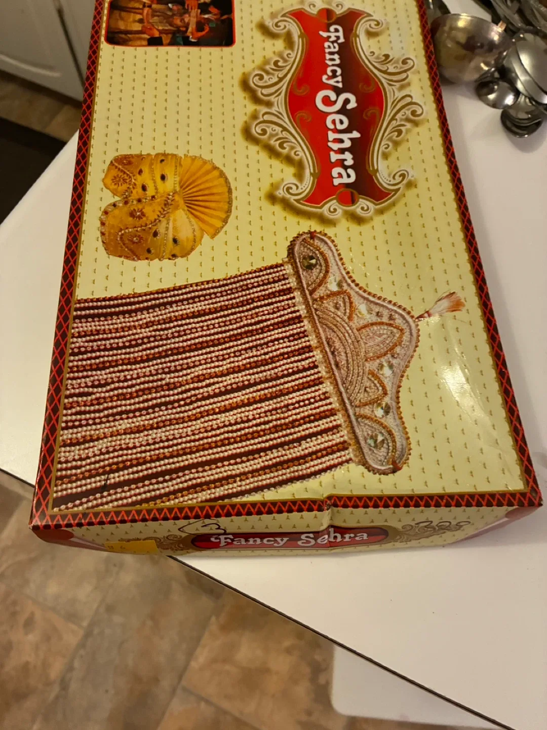 Fancy Sehra & Decorative Tray