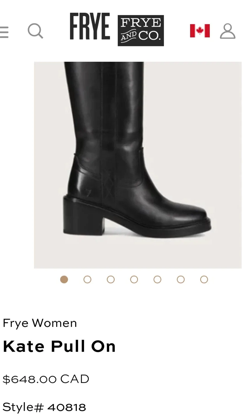 Women’s Frye leather Riding Boots image indicator(6)