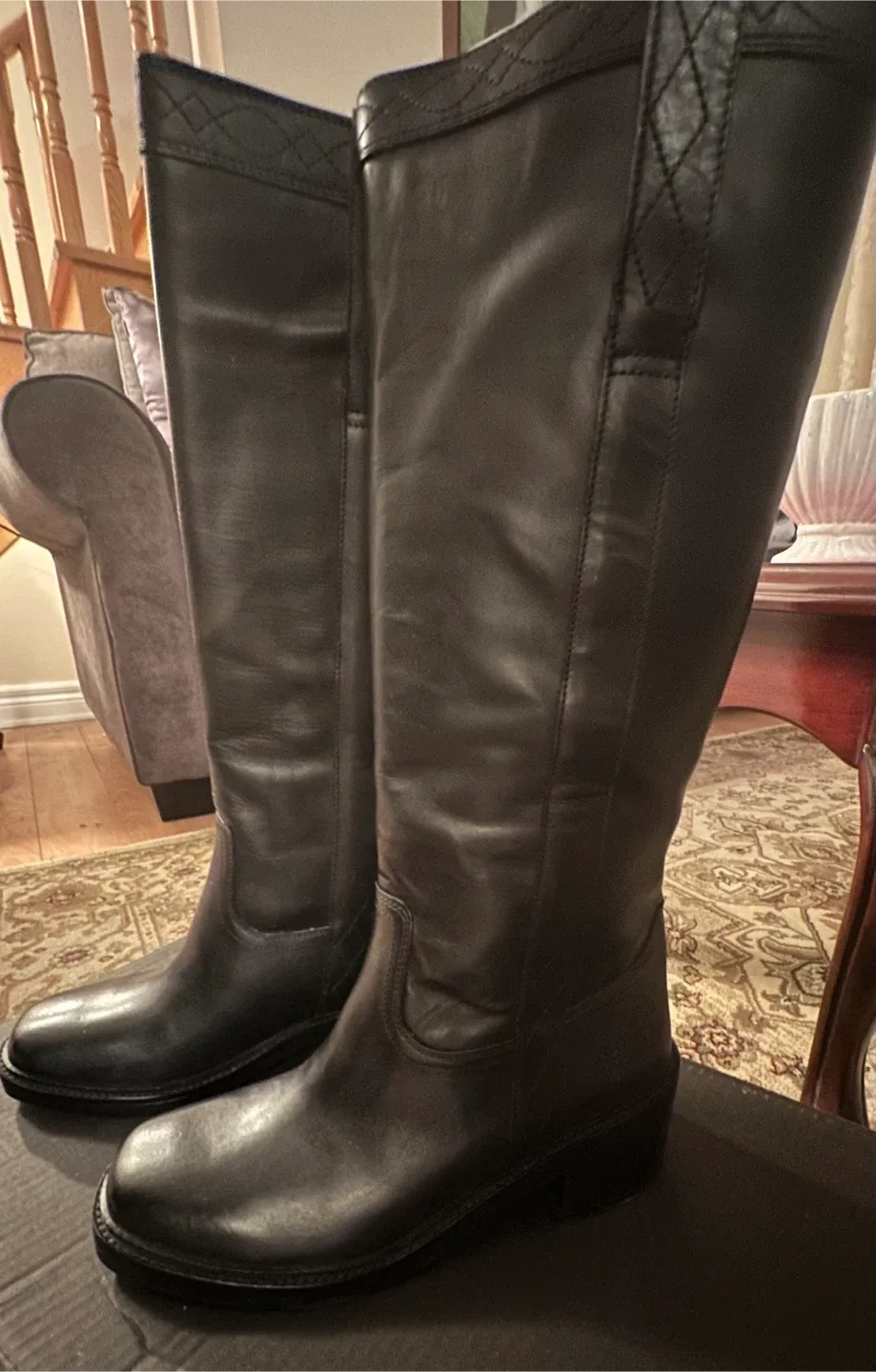Women’s Frye leather Riding Boots image indicator(3)