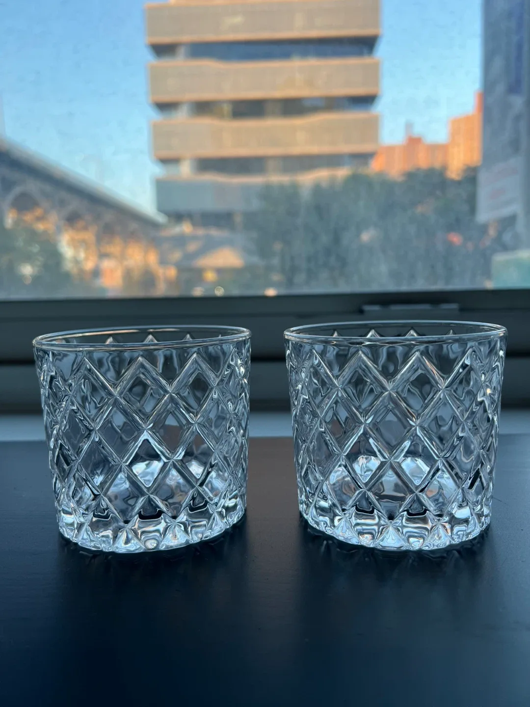 CB2 Crystal Decanter and Glass Set -  MOVING OUT SALE ✈️ image indicator(4)