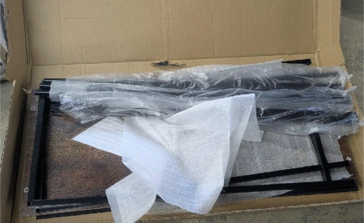 4-Tier Industrial Shoe Rack