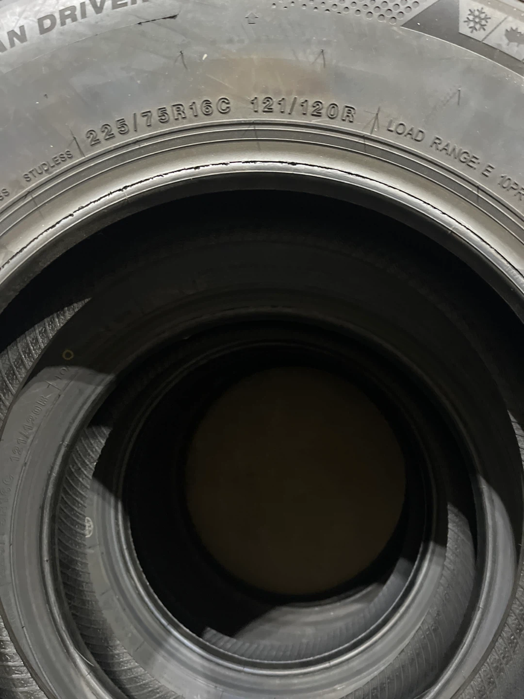 Imperial All Season Van Driver Tires 225/75R16C - photo 5