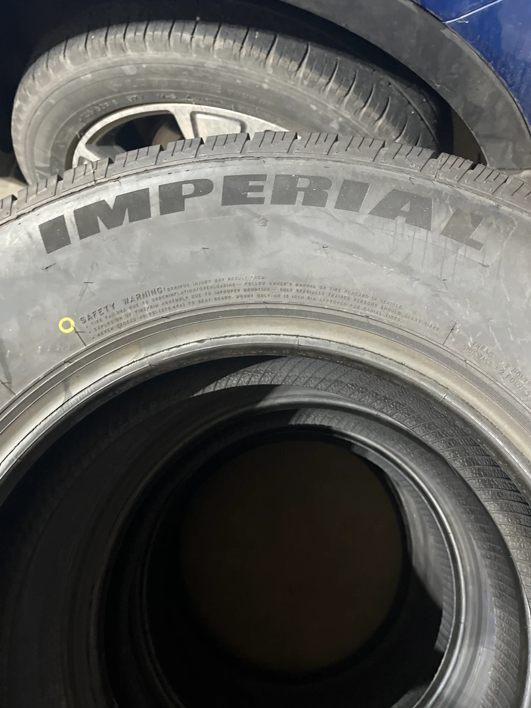 Imperial All Season Van Driver Tires 225/75R16C - photo 2