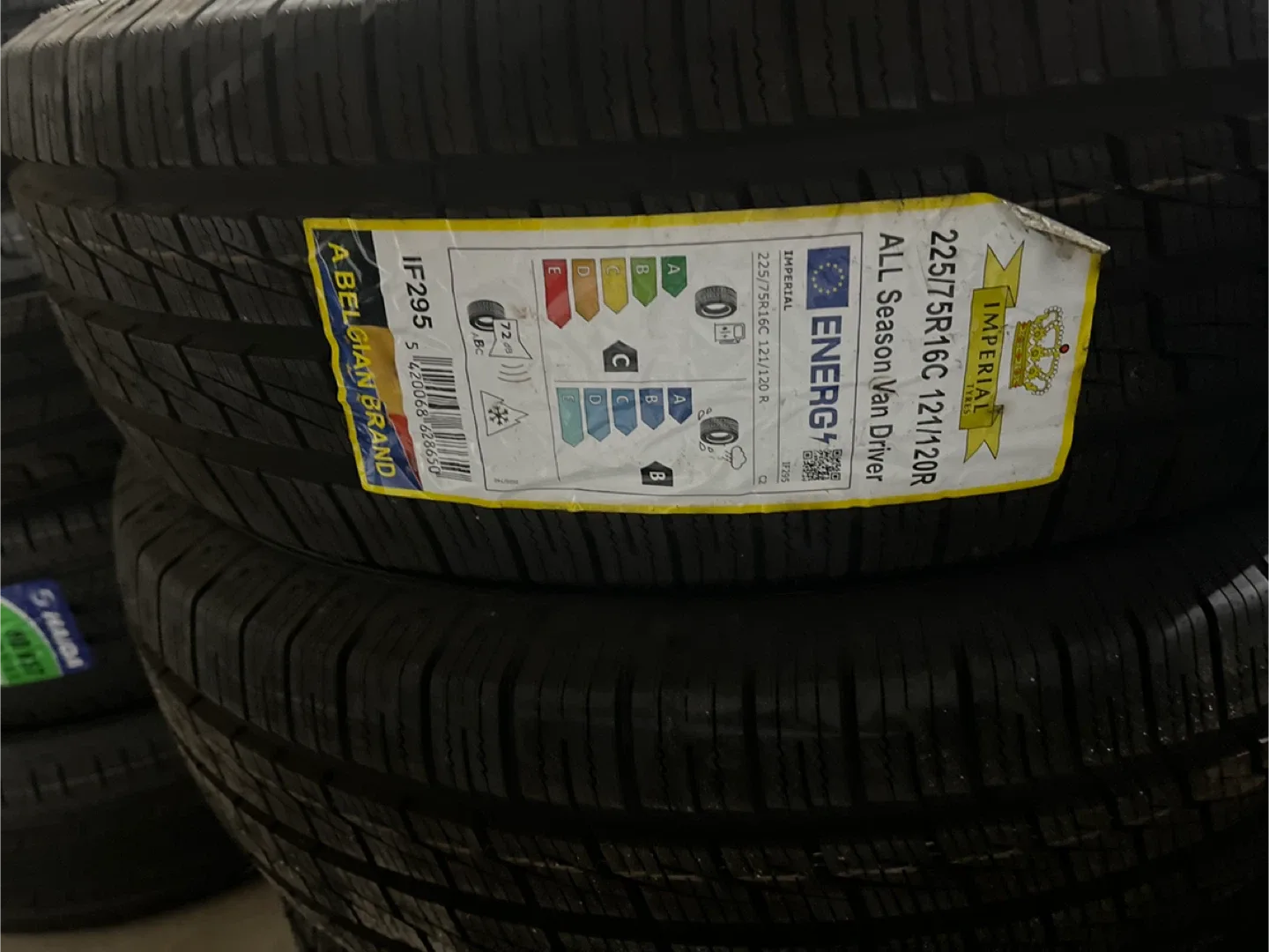 Imperial All Season Van Driver Tires 225/75R16C