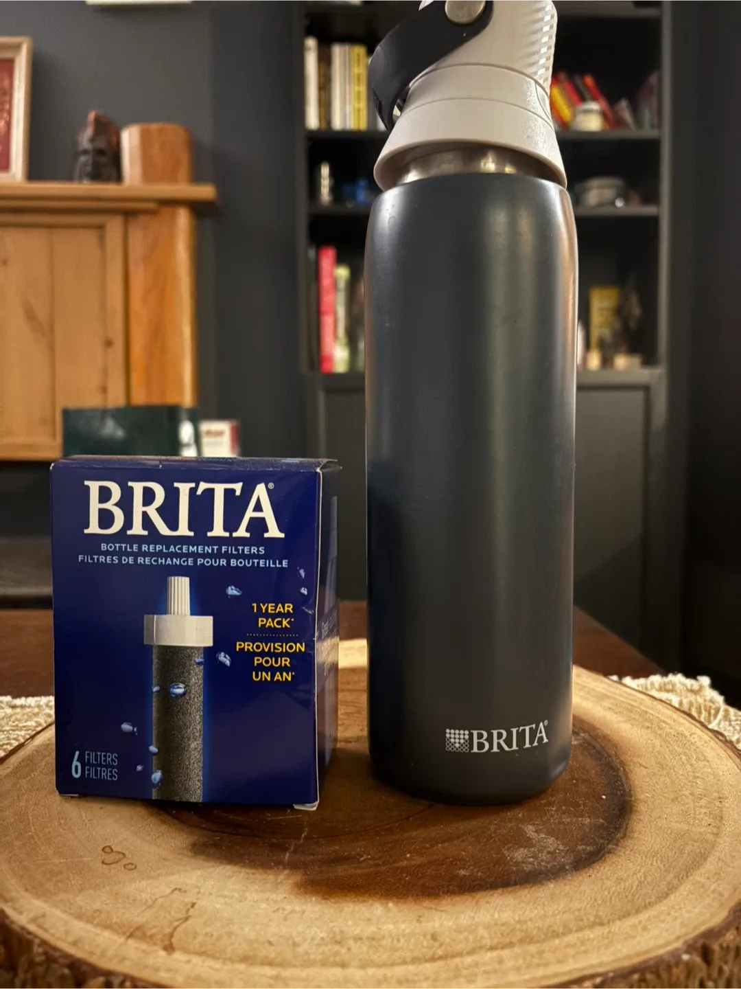 Brita Water Filter Bottle + 6 Filters