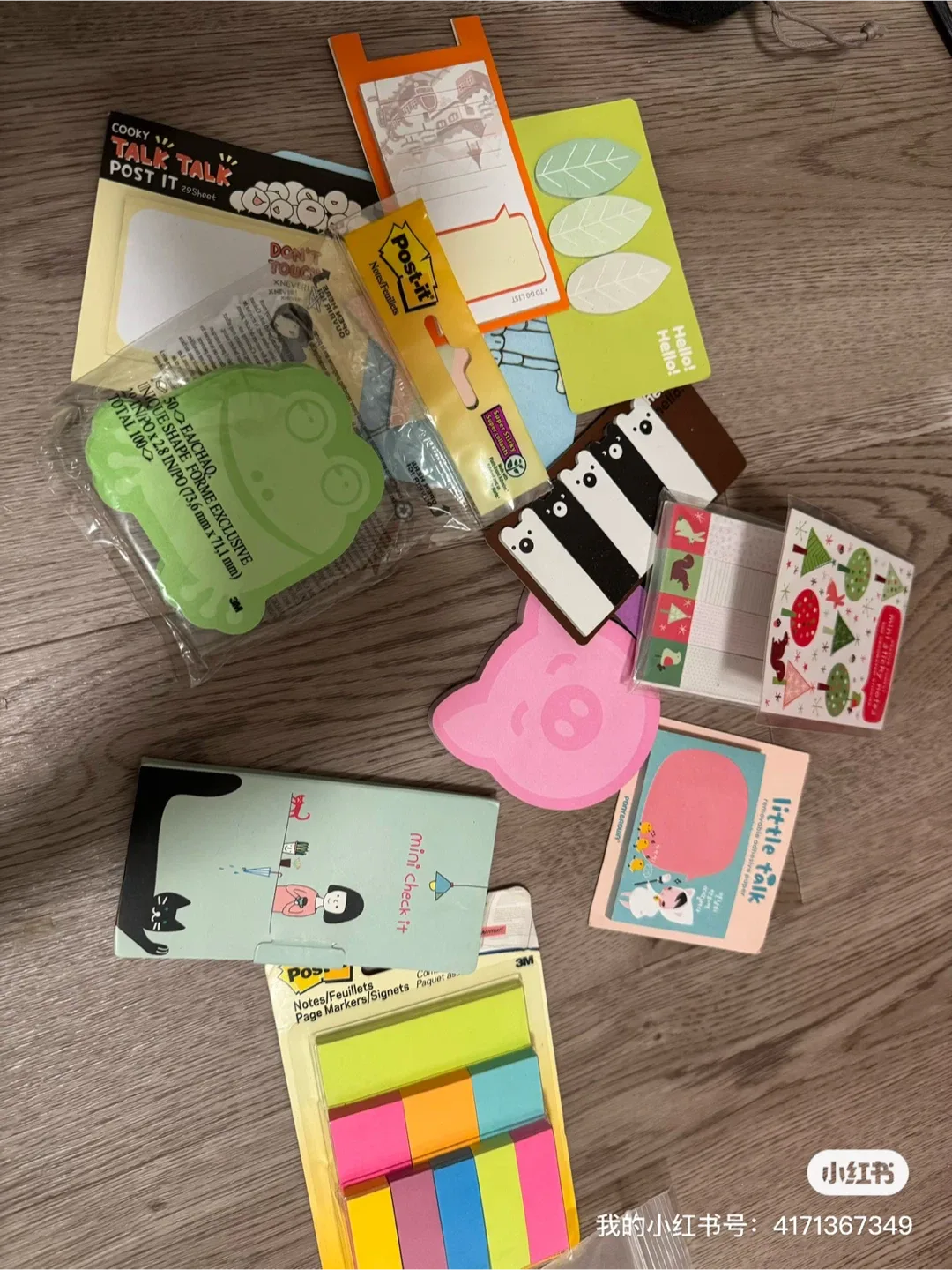 Assorted Sticky Notes & Page Markers